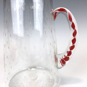 Christmas Pitcher with Cane Handle by Michael Egan